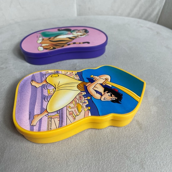 Vintage Disney Aladdin & Jasmine Burger King Boxes - Picture 6 of 9
